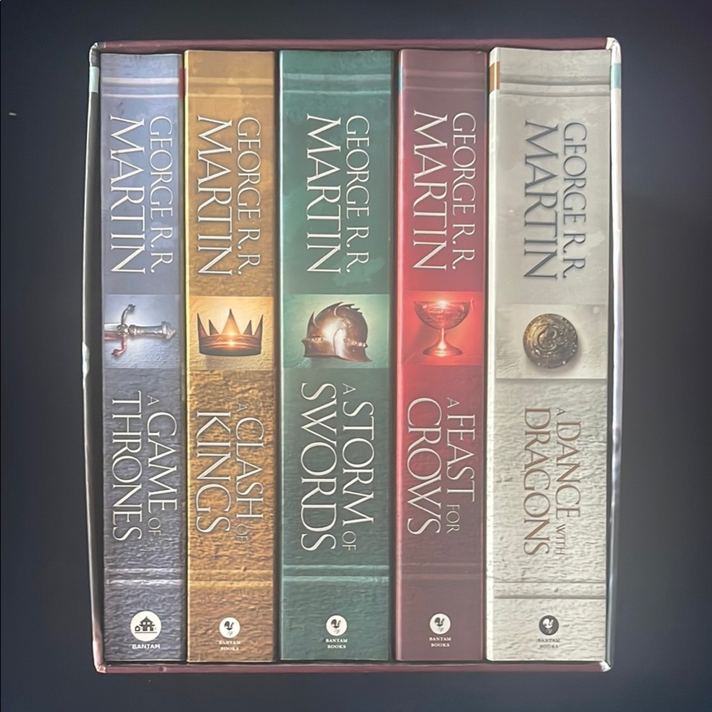 Game of Thrones George R.R. Martin Book Set